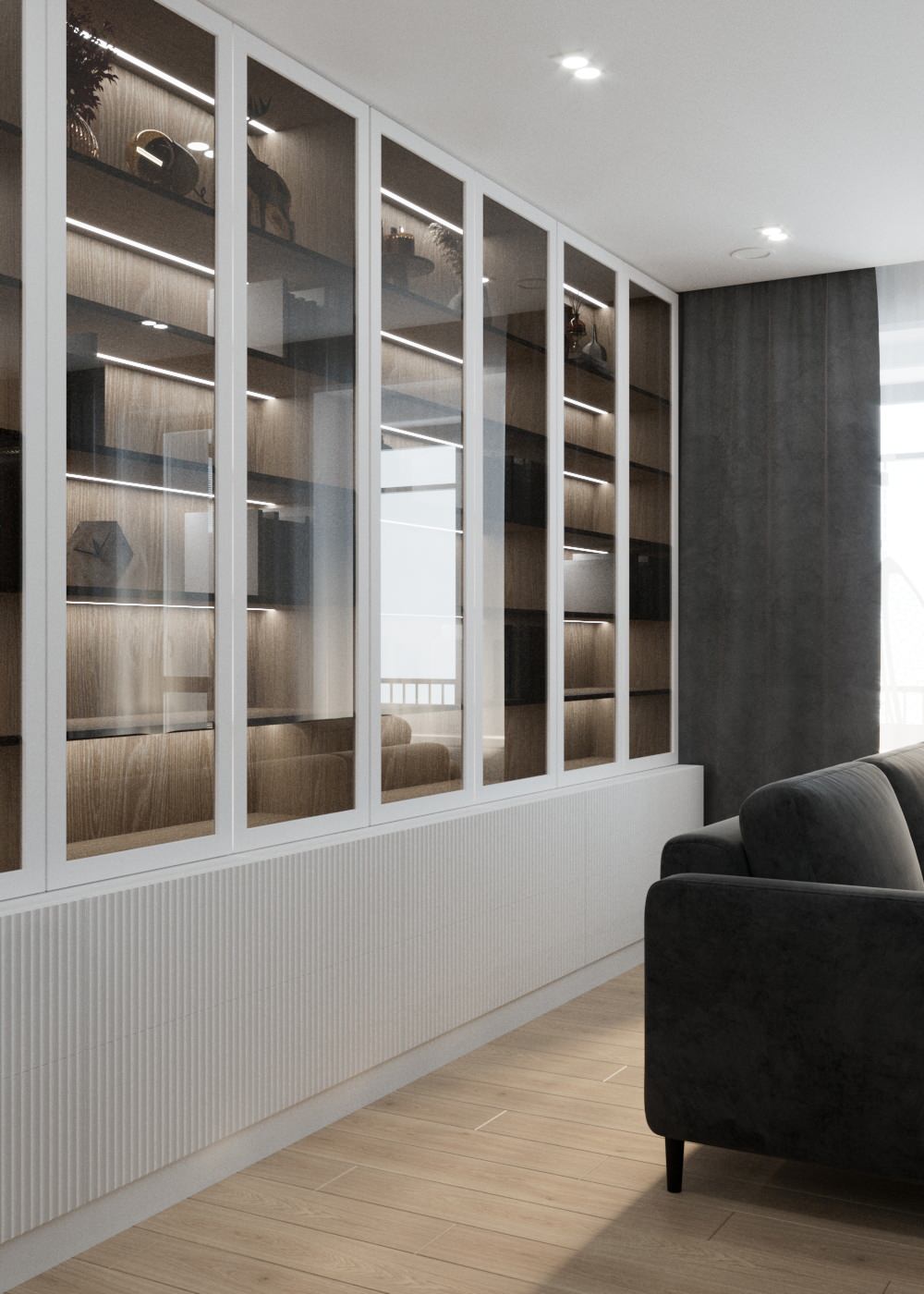 Трехкомнатная квартира в СПб, ЖК "Svetlana Park"