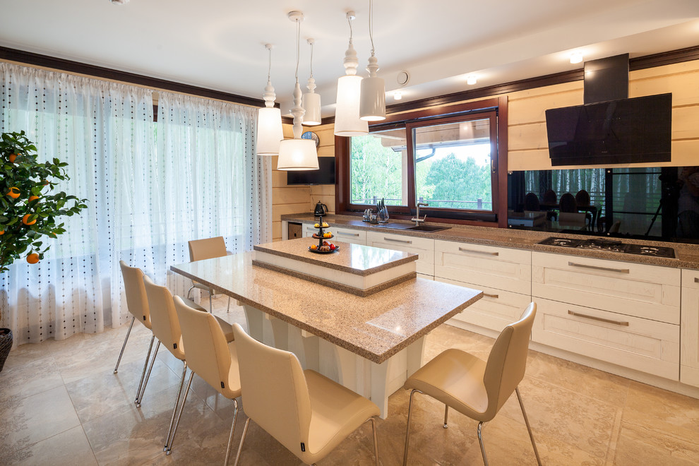 Интерьер трехэтажного загородного дома в Нижегородской области