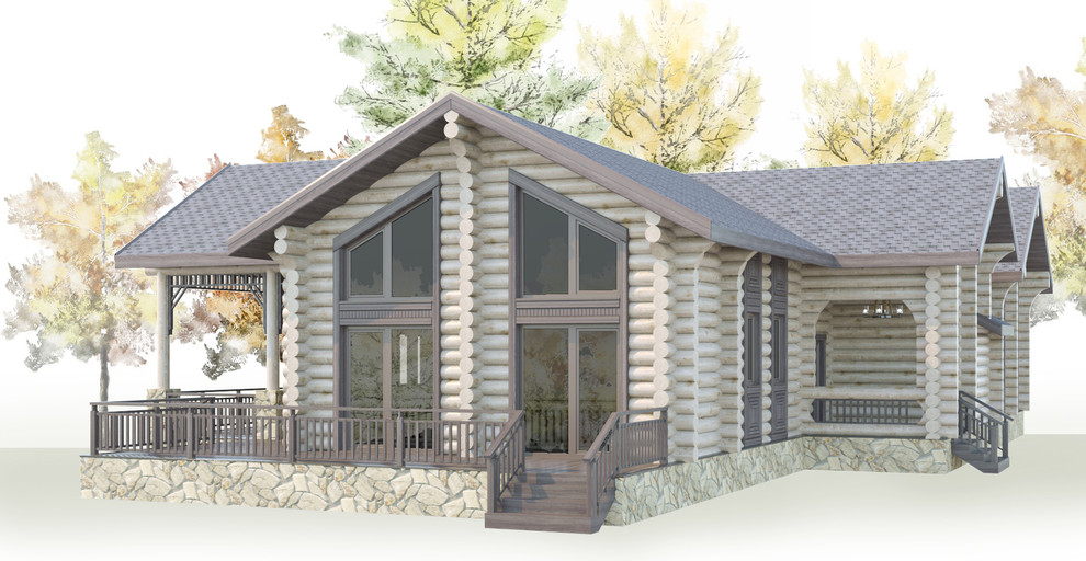 Коттедж на озере Балтым