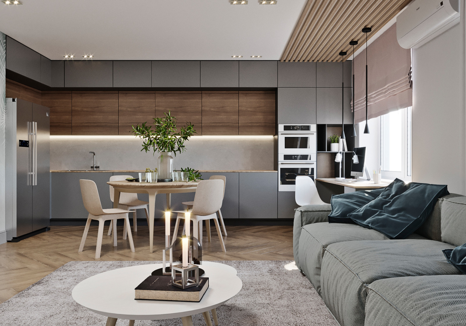 Трех-комнатная квартира 80 м.кв. ЖК Граф Орлов