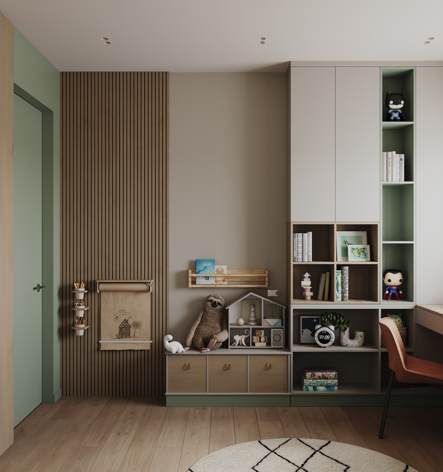 Дизайн интерьера дома в кп Урман— 174 м²