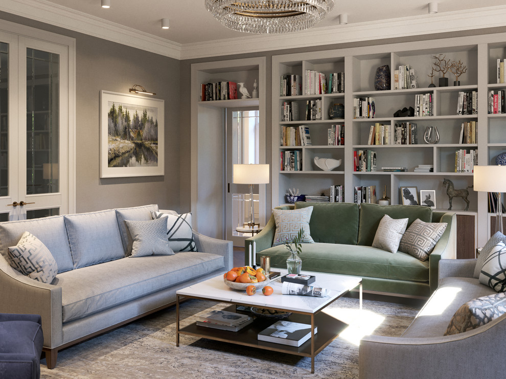 Проект интерьера загородного дома в Голиково