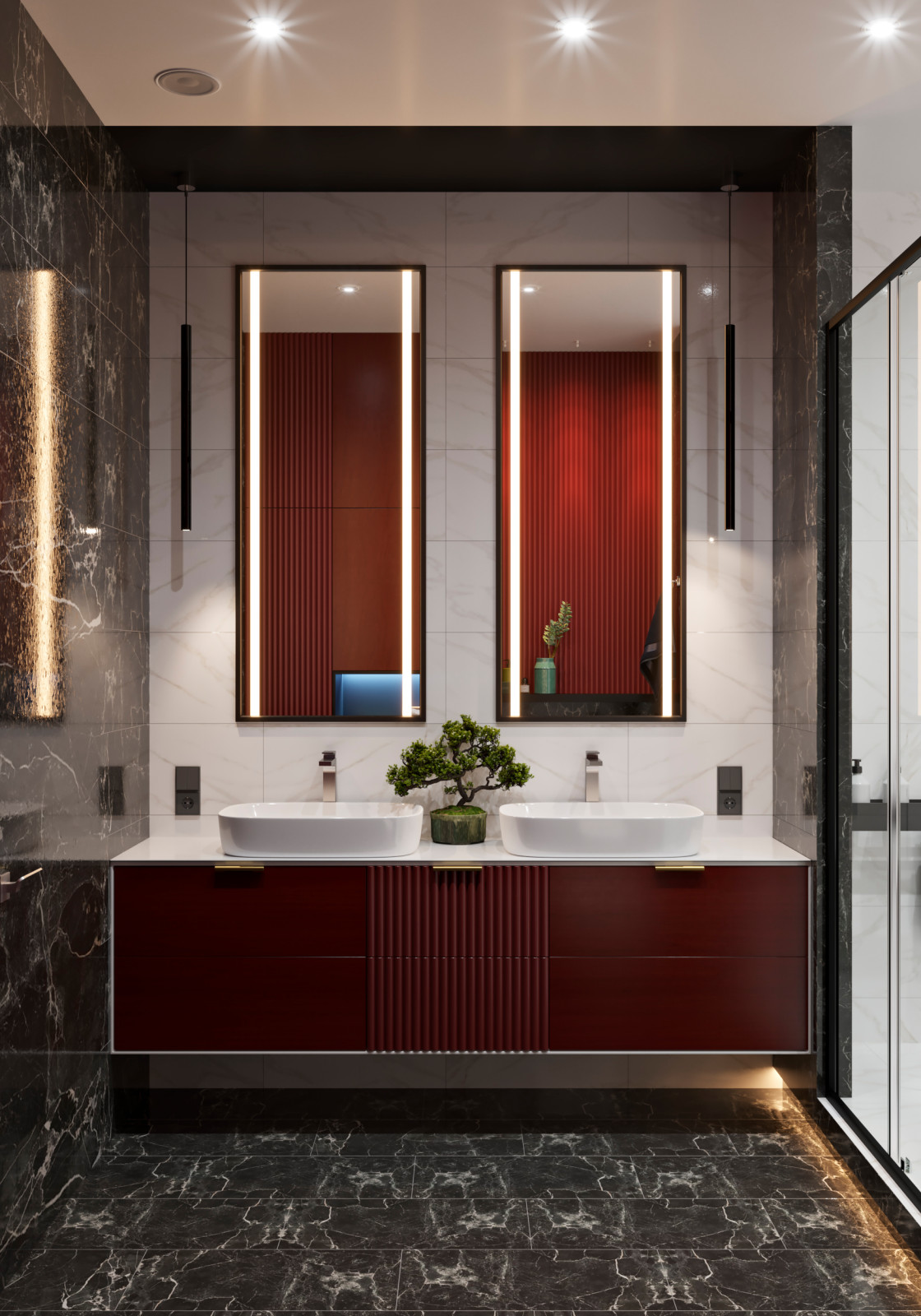 Ванная комната в современном стиле