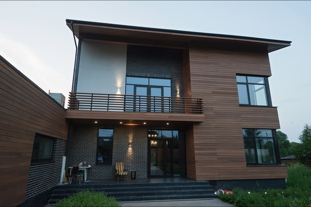 Загородный дом в стиле лофт