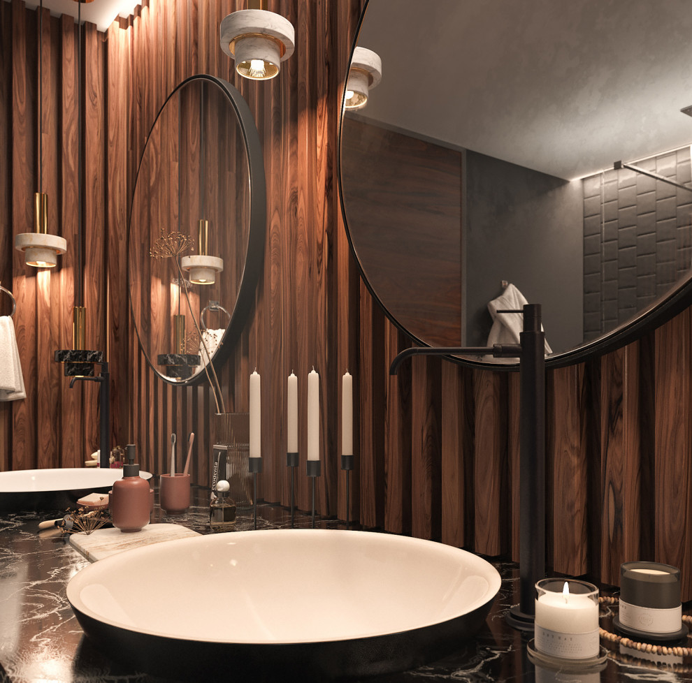 ванна в бионическом стиле