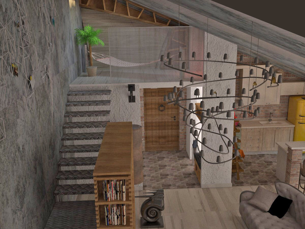 Квартира 85м2 с высокими потолками.