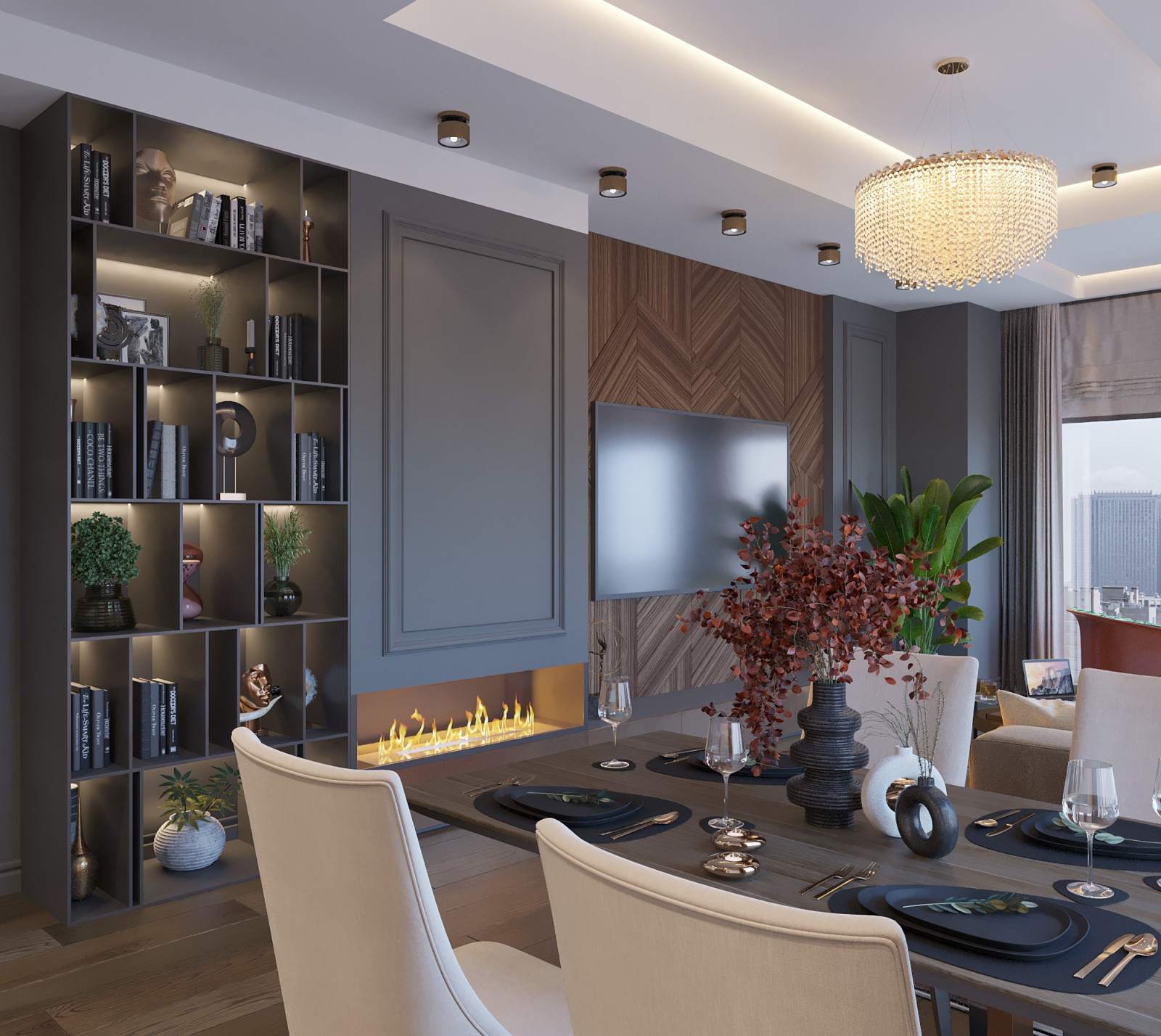 Апартаменты в Neva Towers площадью 134 м2