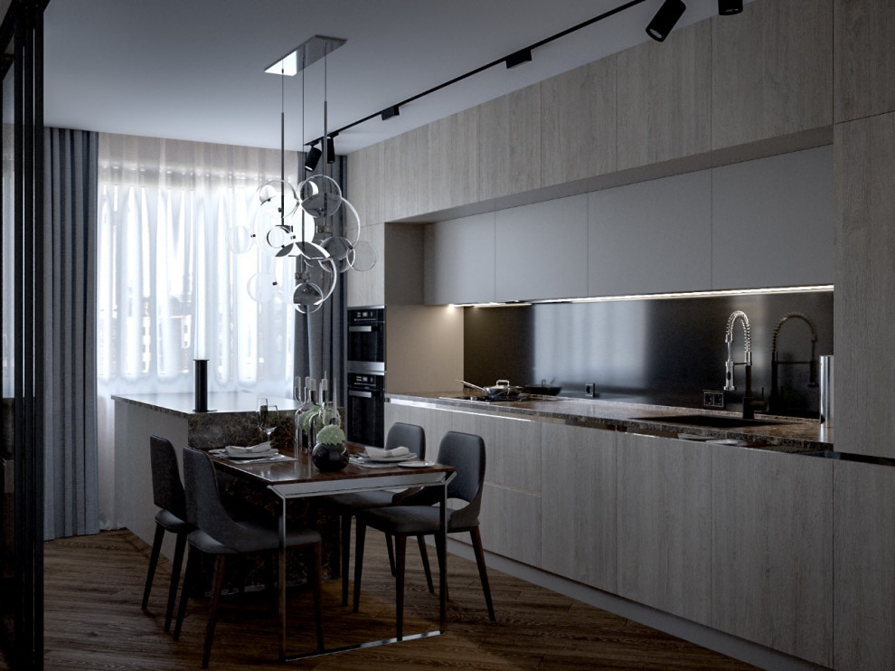 Обложка проекта: Двухкомнатная элитная квартира в итальянском стиле