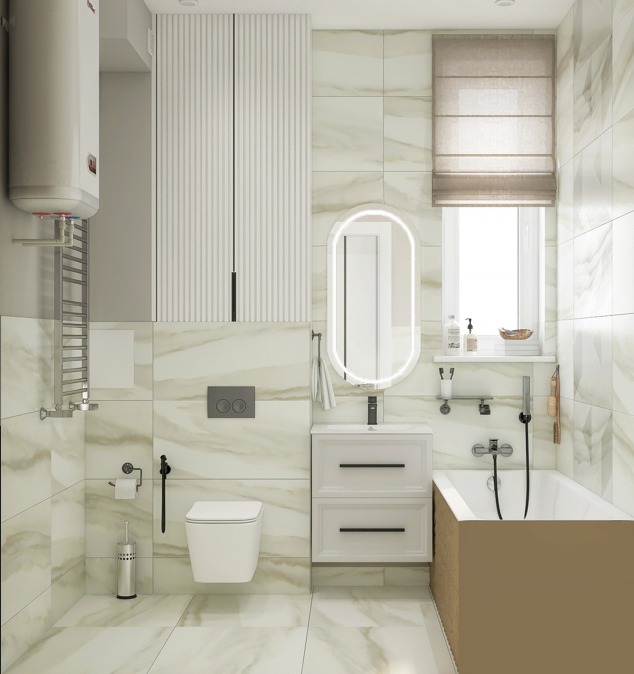 Элегантная квартира в Москве для молодой семьи