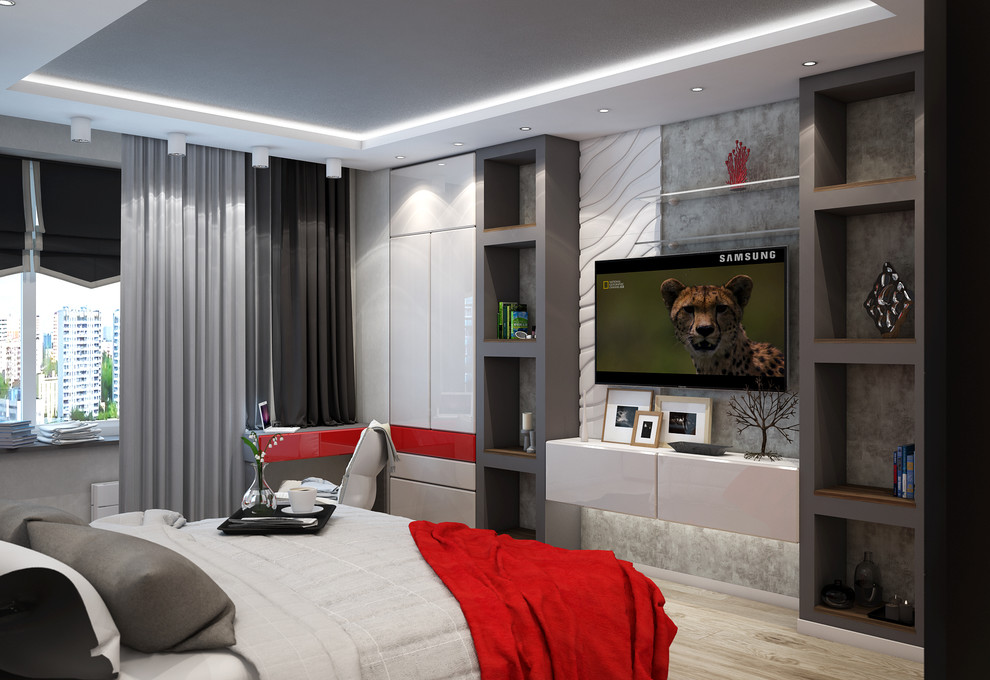 ЖК "Аврора" дизайн проект 3х комнатной квартиры