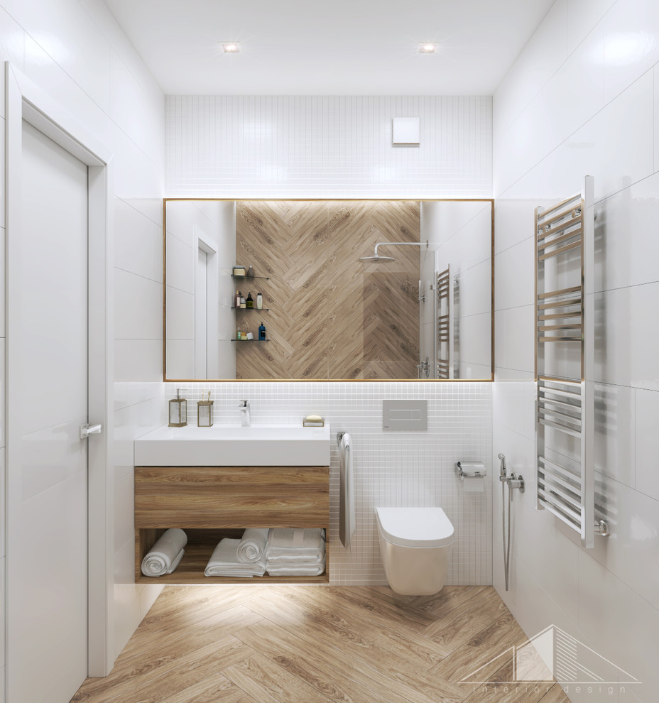 Дизайн интерьера однокомнатной квартиры для молодой семьи.