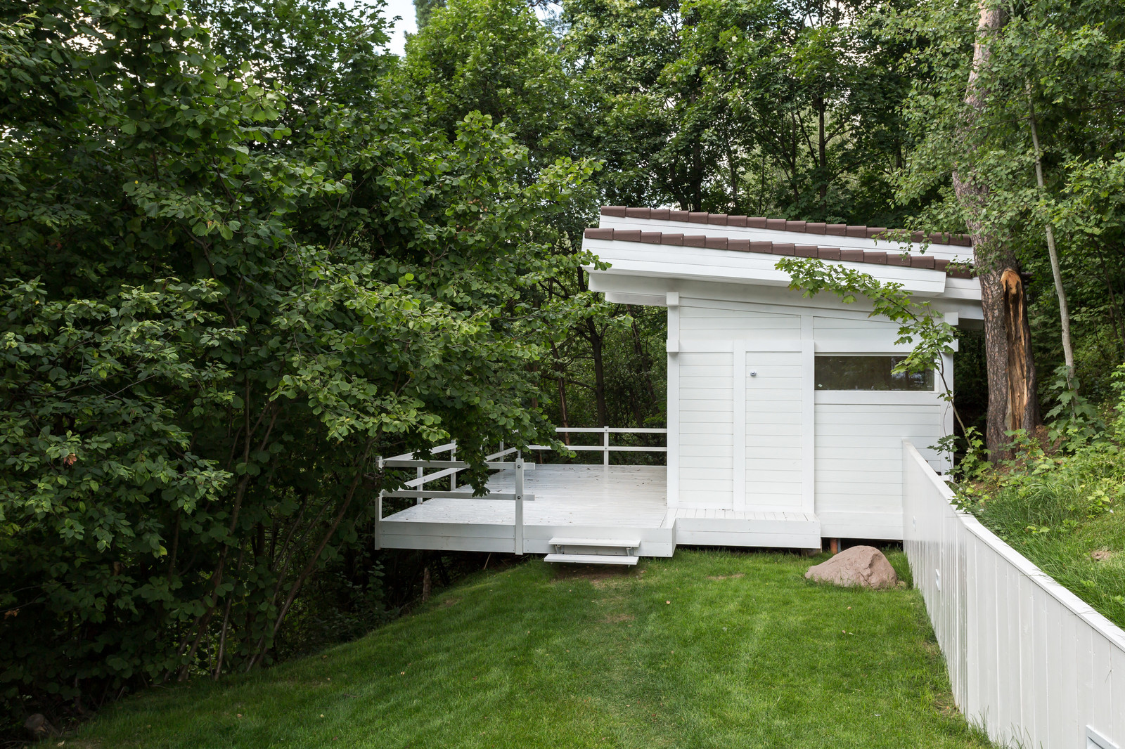 Дом из стекла