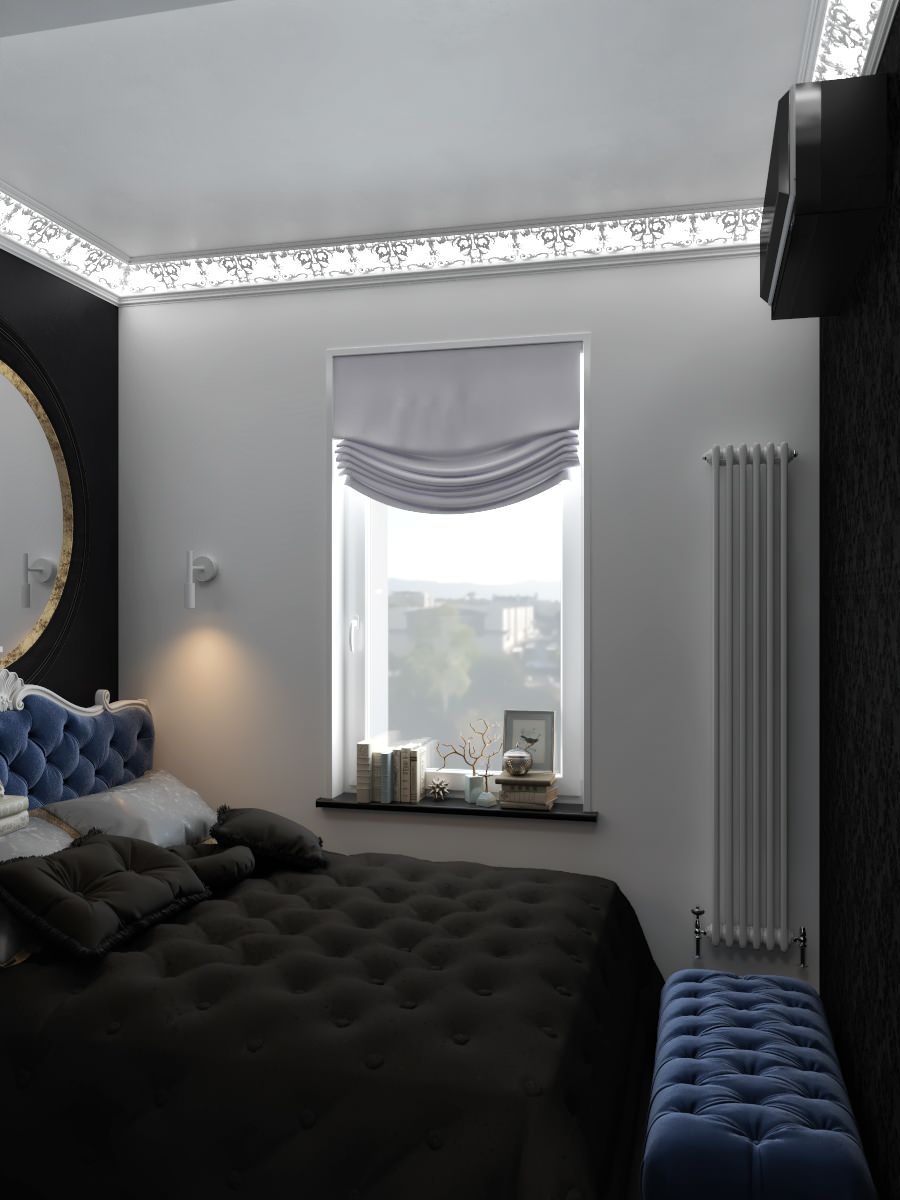 Проект небольшой квартиры в стиле Эклектика