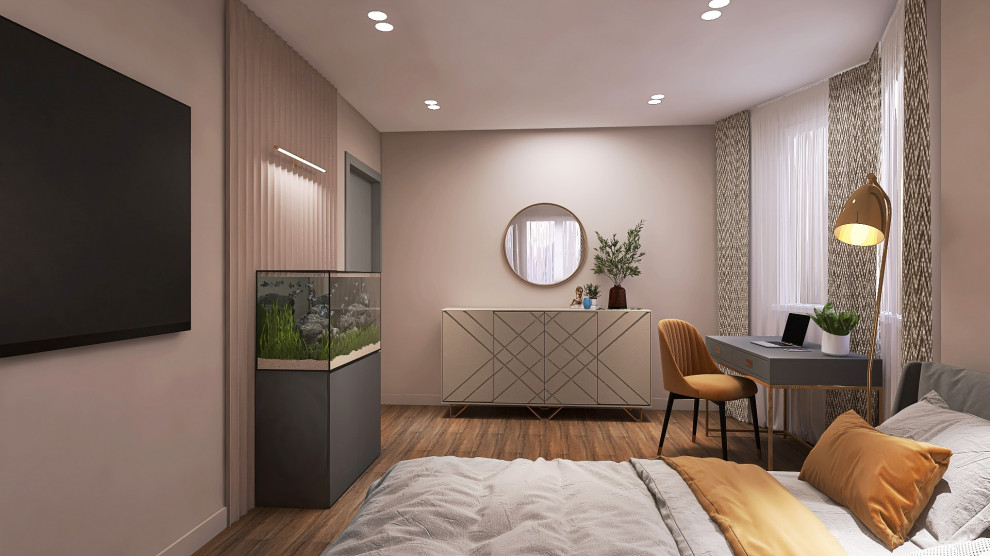 Дизайн-проект трехкомнатной квартиры типа П44Т с перепланировкой