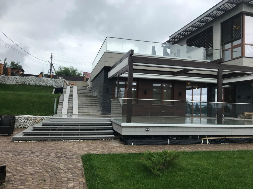 Стеклянные ограждения