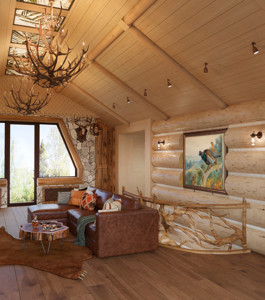 Визуализации дома в стиле "Шале"