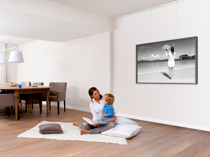 Подвесные системы для картин в интерьере