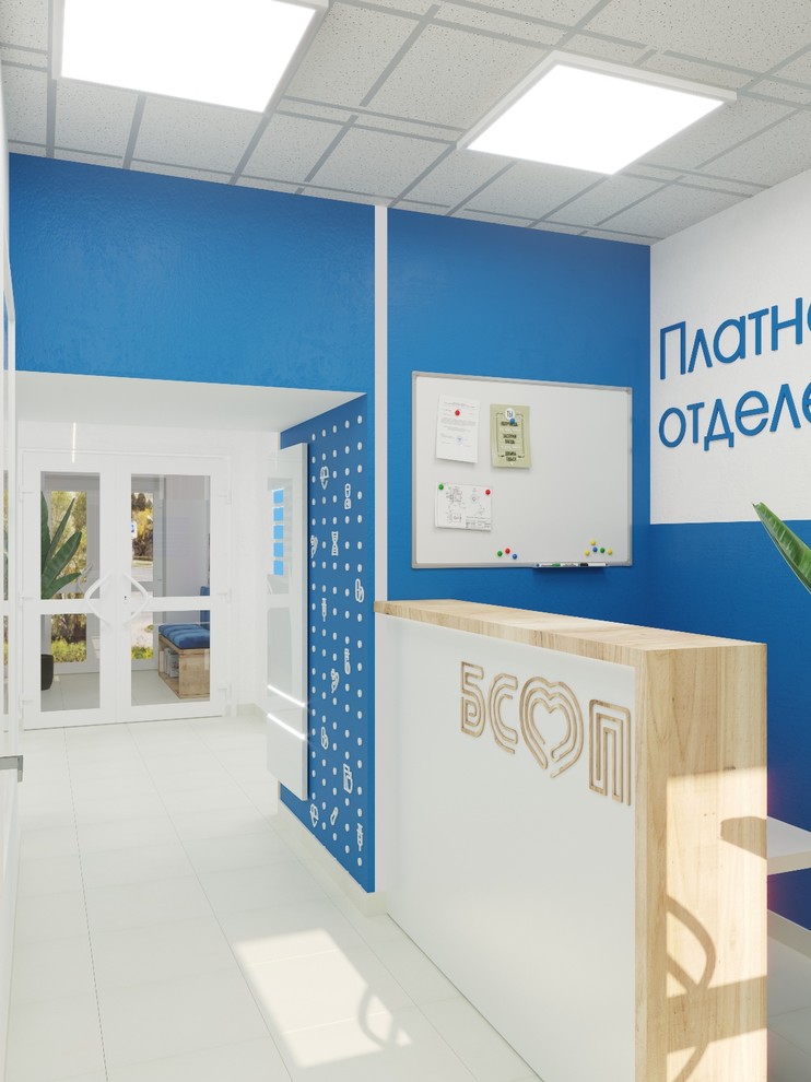 Дизайн концепция платного отделения больницы