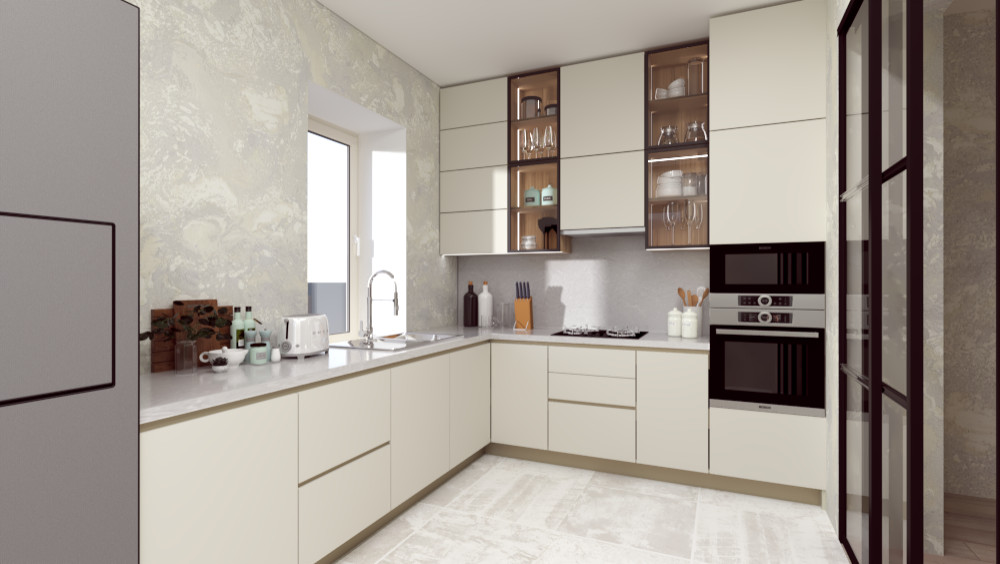 Обложка проекта: Дизайн кухни в загородном коттедже