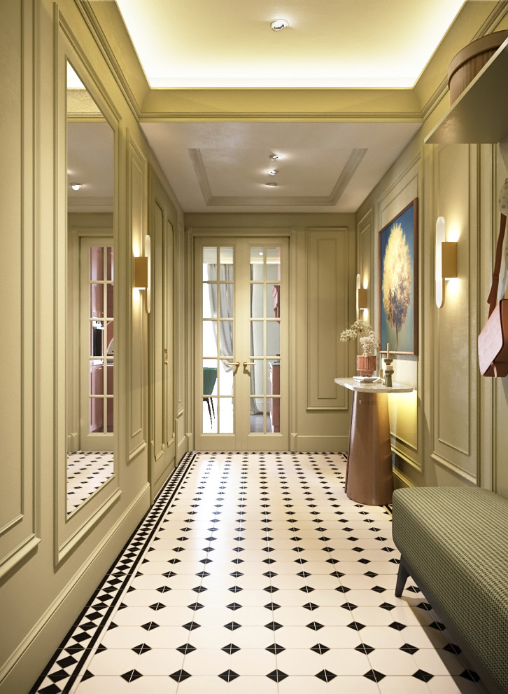 Обложка проекта: Кораллово-оливковый микс