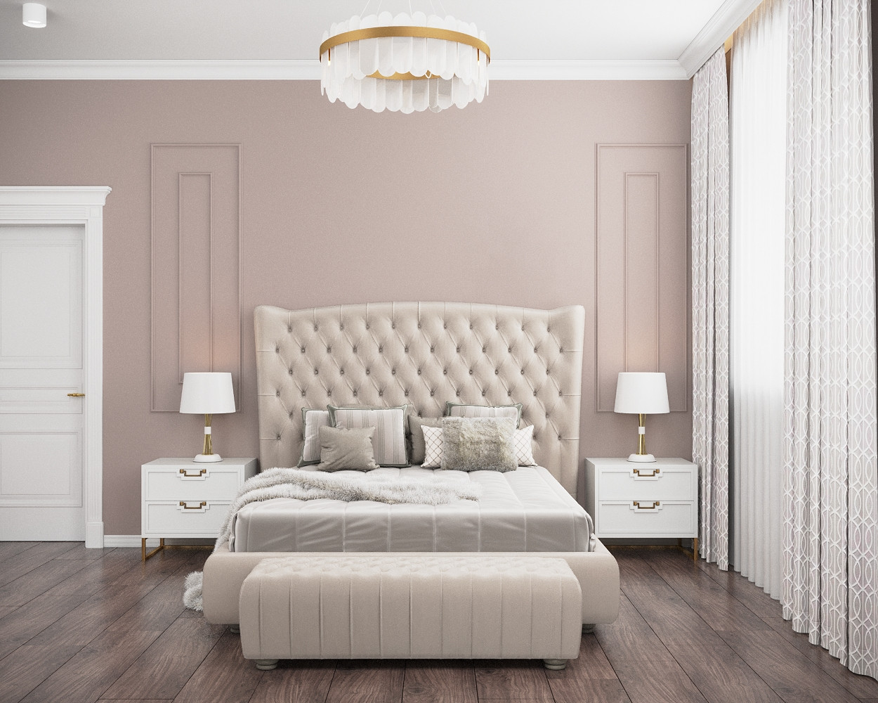 Интерьер дома в современном классическом стиле