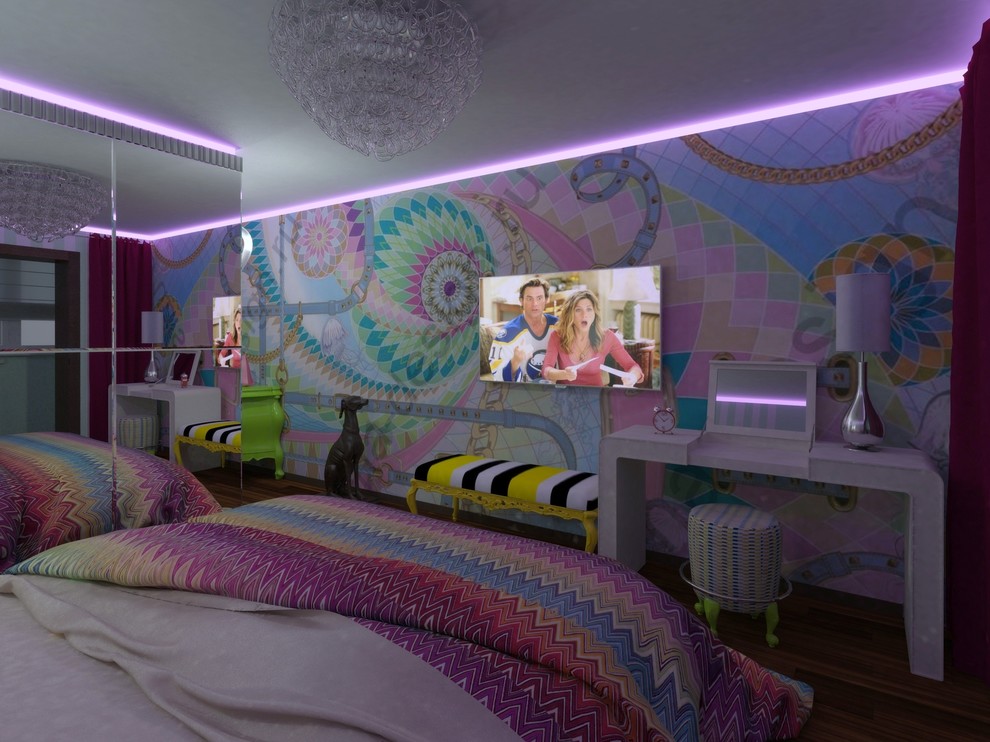 Яркая квартира, для яркой натуры