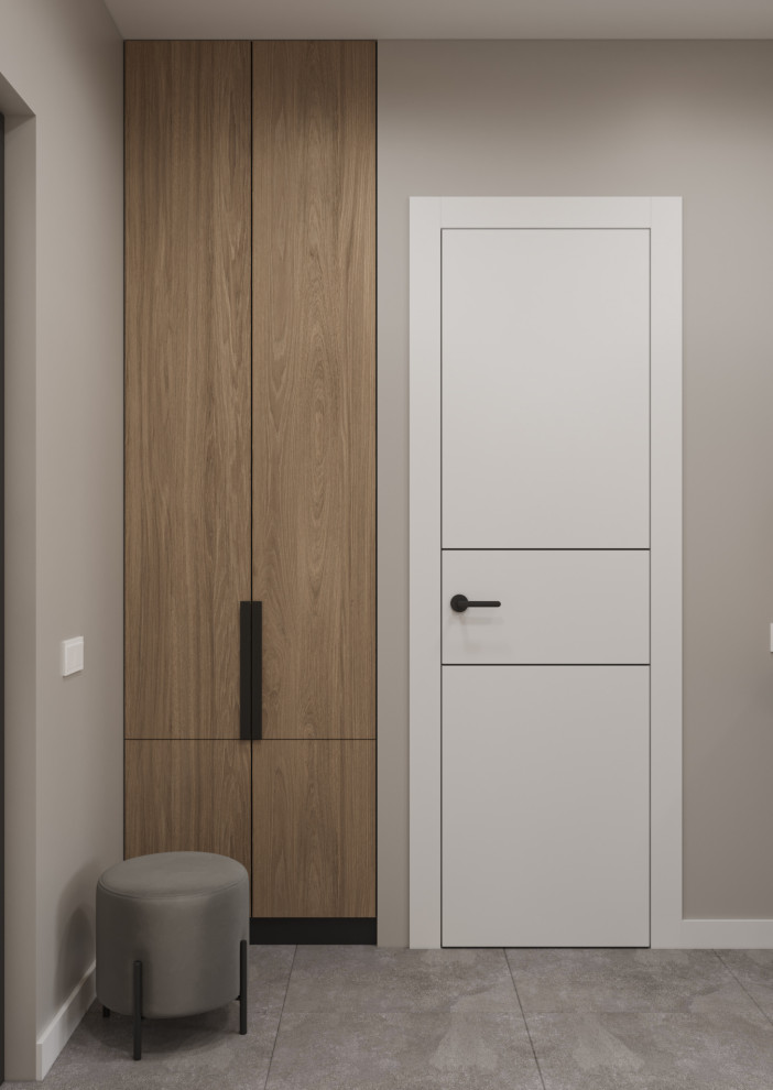 Обложка проекта: Design project of a one bedroom apartment