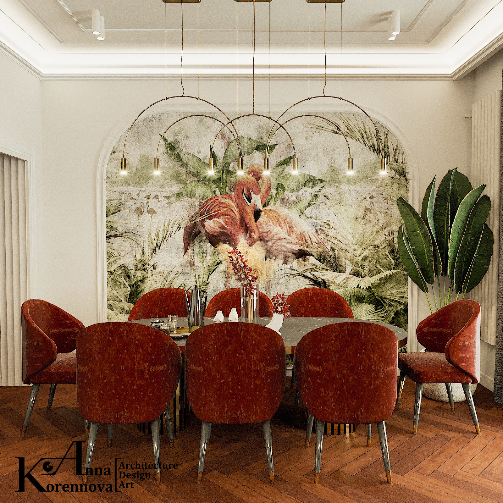 Обложка проекта: Дизайн коттеджа, гостиная