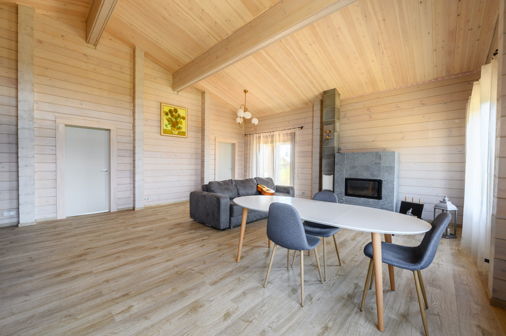 Отделка дома из бруса