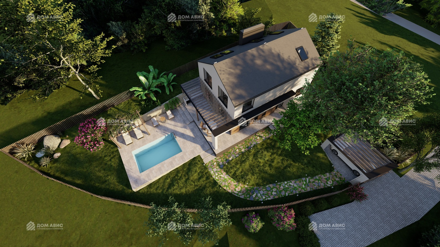 проект дома в Сочи, Верхнениколаевское