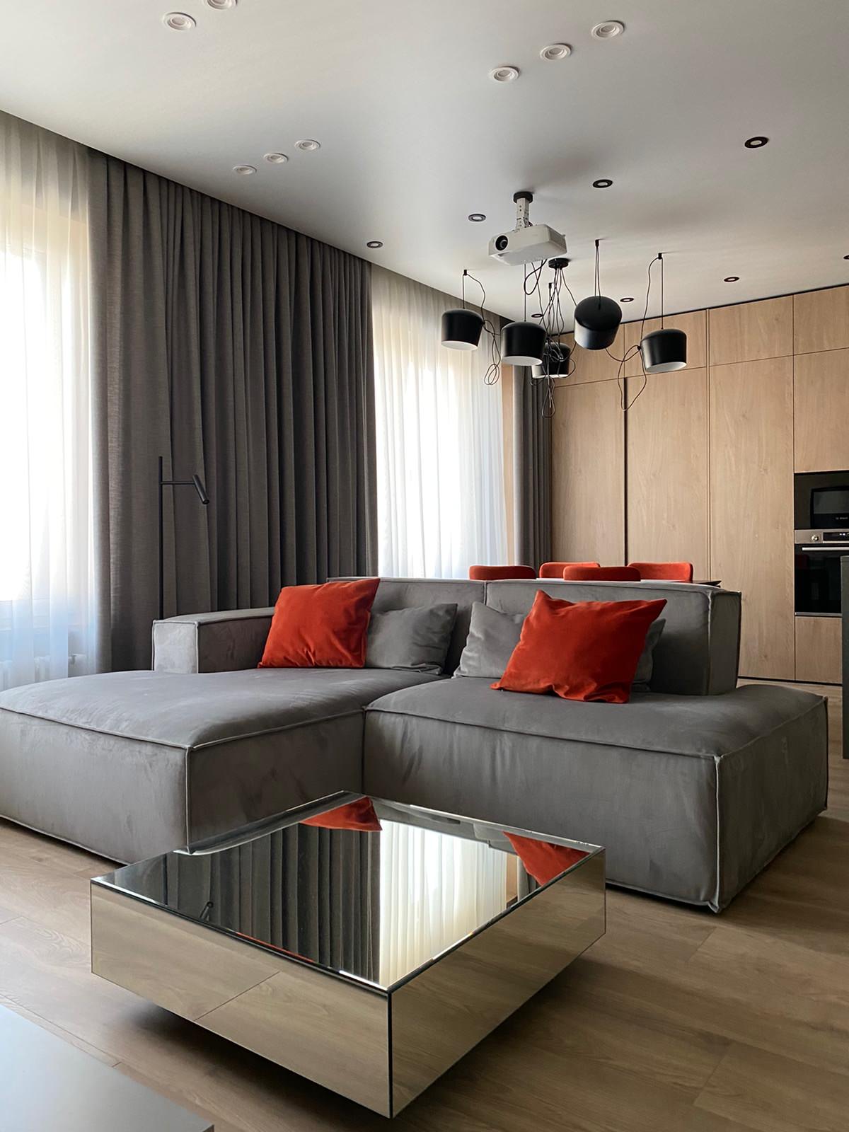 Стайлинг двухкомнатной квартиры в сканд-м стиле (Публикация в журнале Hi Home)