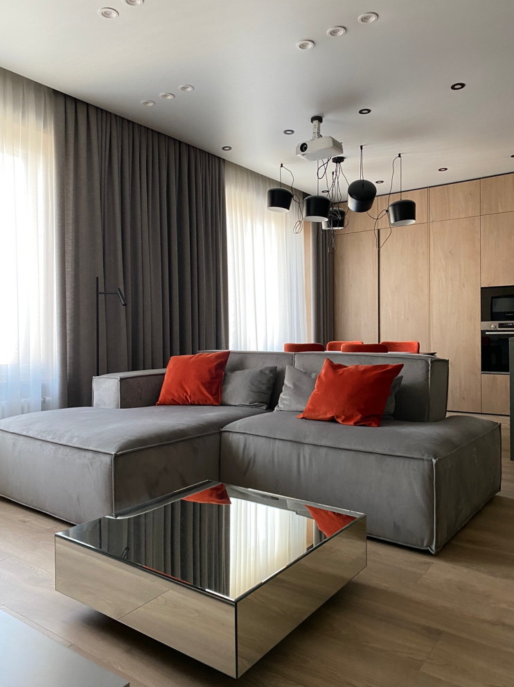 Стайлинг двухкомнатной квартиры в сканд-м стиле (Публикация в журнале Hi Home)