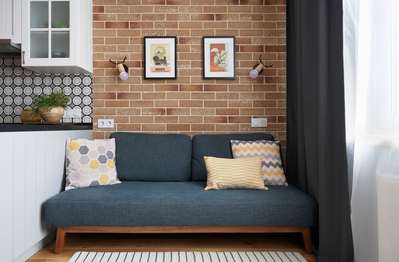 Яркая квартира на Лобачевского