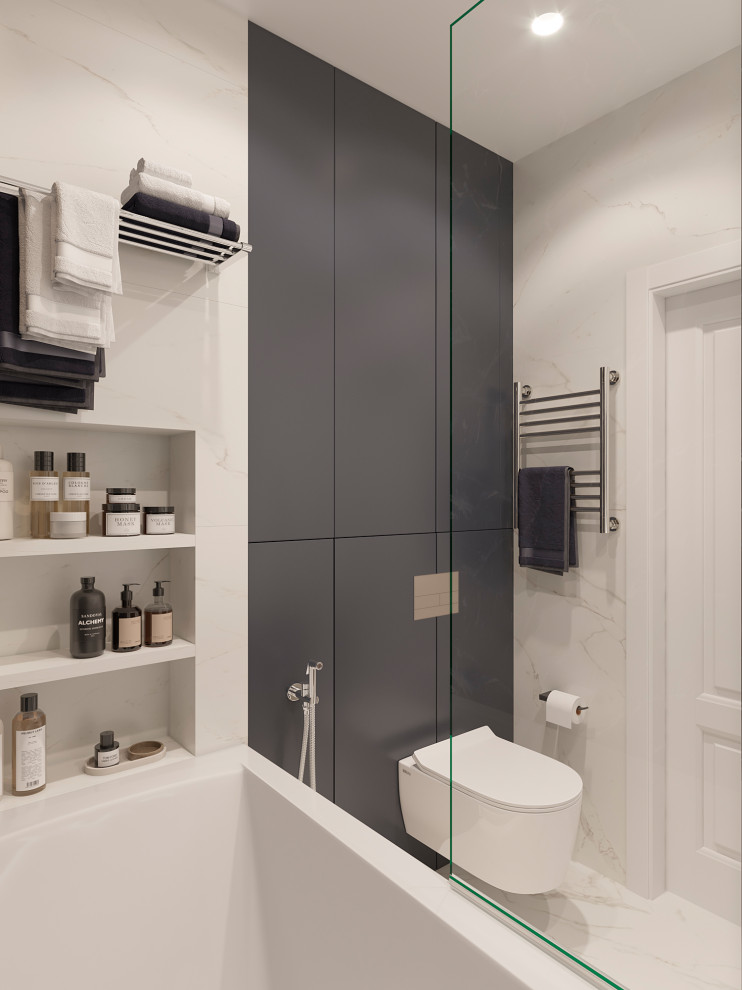 Светлая квартира в стиле неоклассика