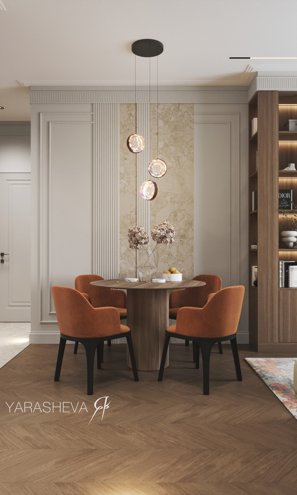 Дизайн интерьера квартиры в ЖК Небо