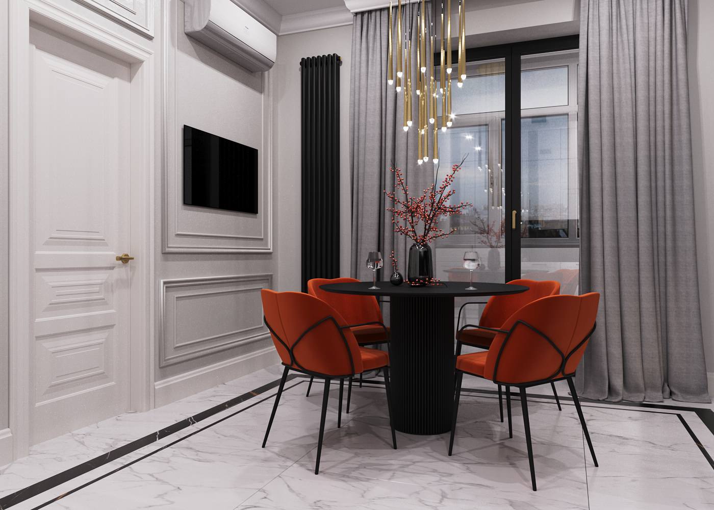 Обложка проекта: Кухня современная классика