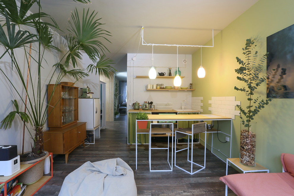 Интерьерная фотосъемка двухкомнатной квартиры на Полтавской