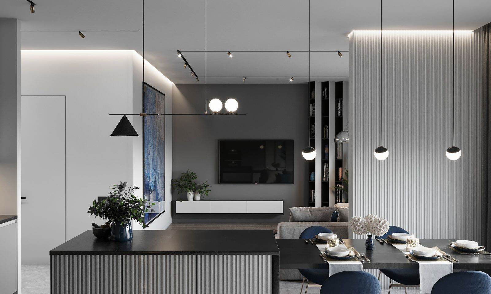 Дизайн-проект квартиры в ЖК Headliner