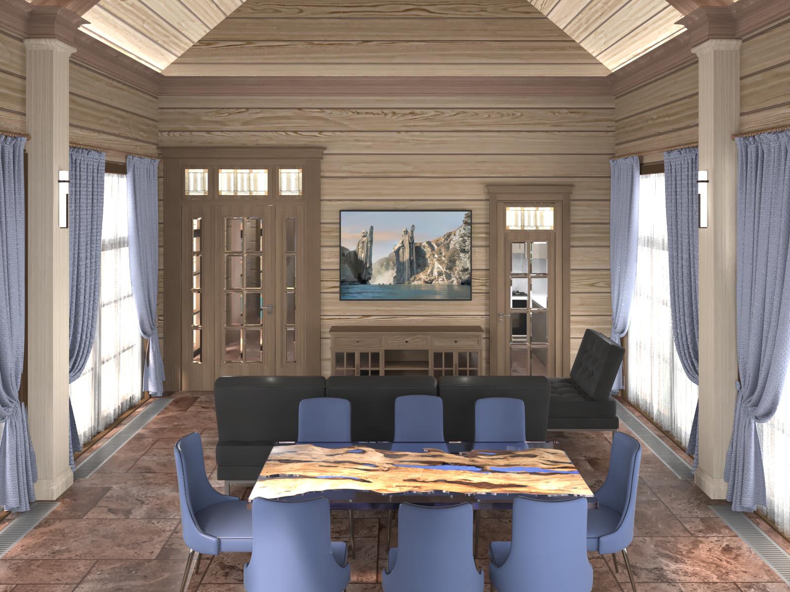 Обложка проекта: Баня на Новой Риге