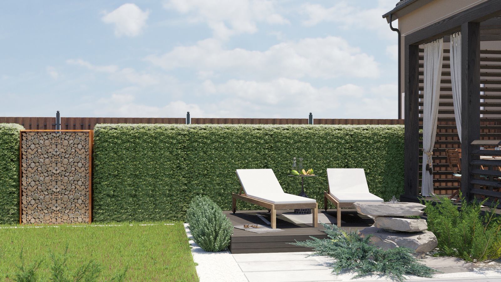 Ландшафтный дизайн-проект участка в г. Калининграде