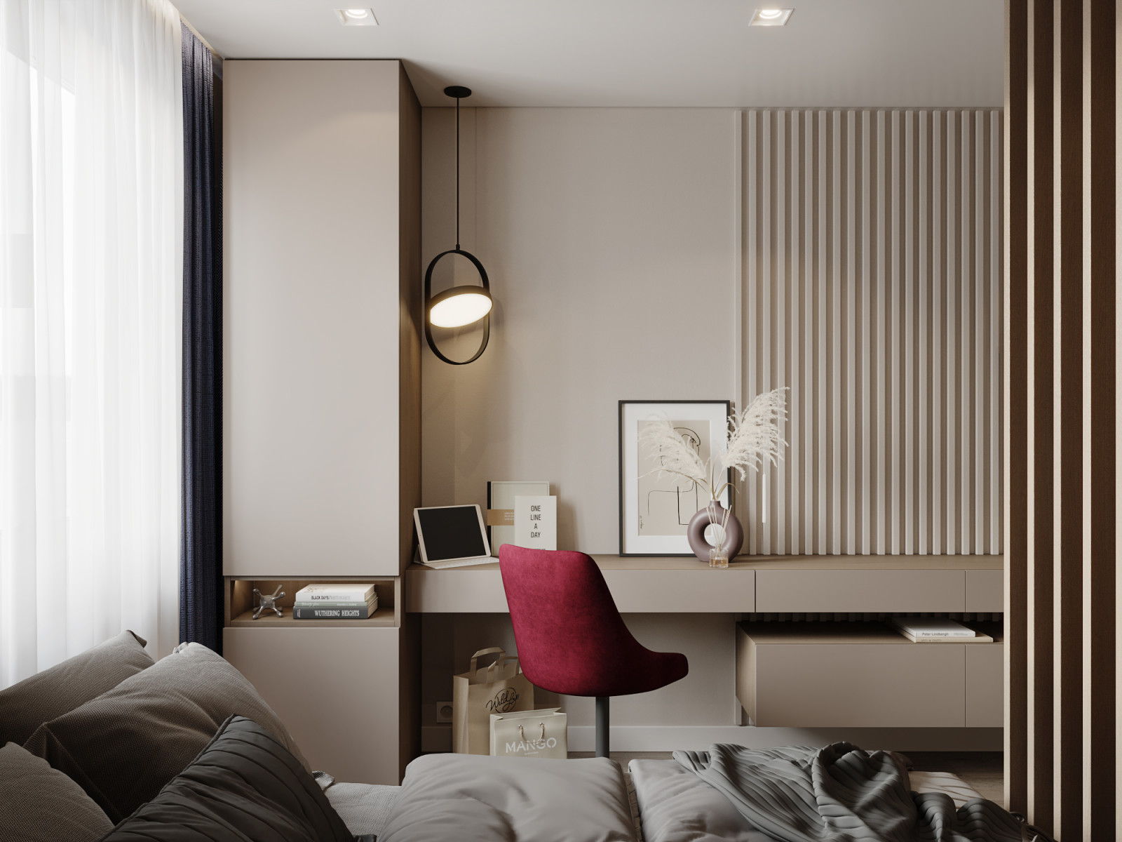 Однокомнатная квартира 25м²