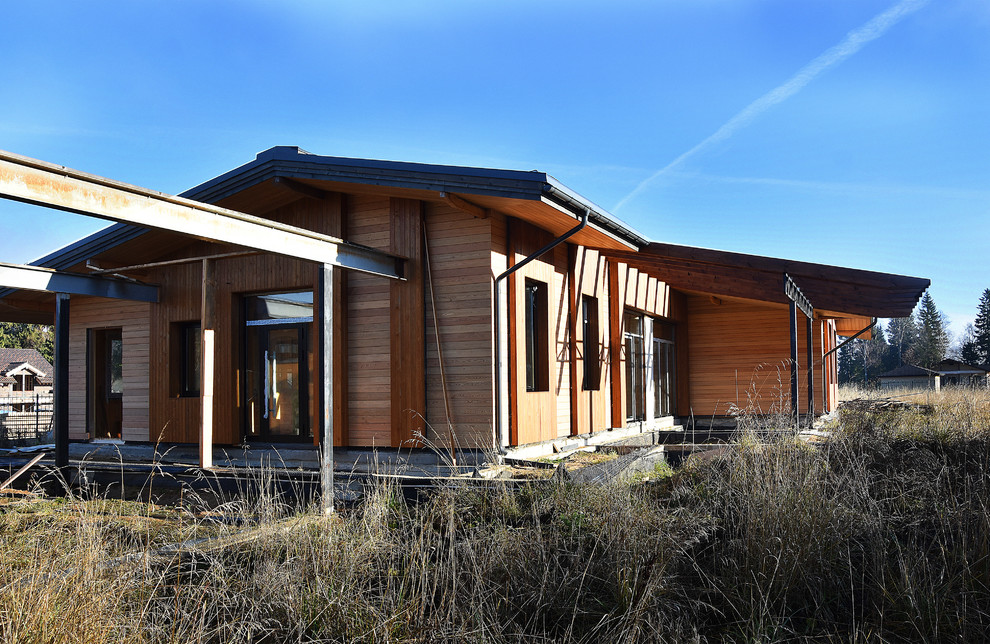 Обложка проекта: Одноэтажный жилой дом 250 м2