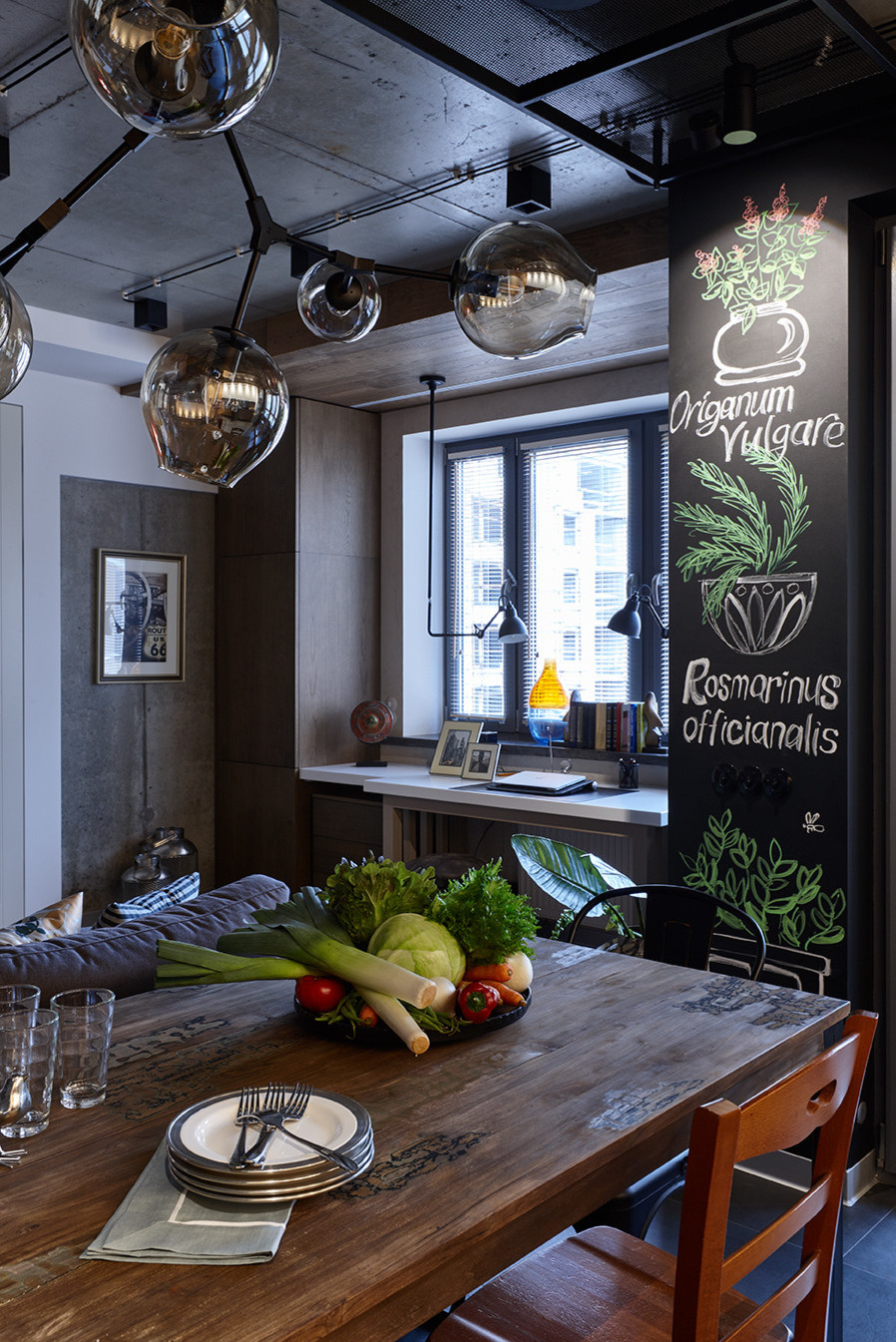 Лофт Мельниково. Дизайнер Ольга Райская