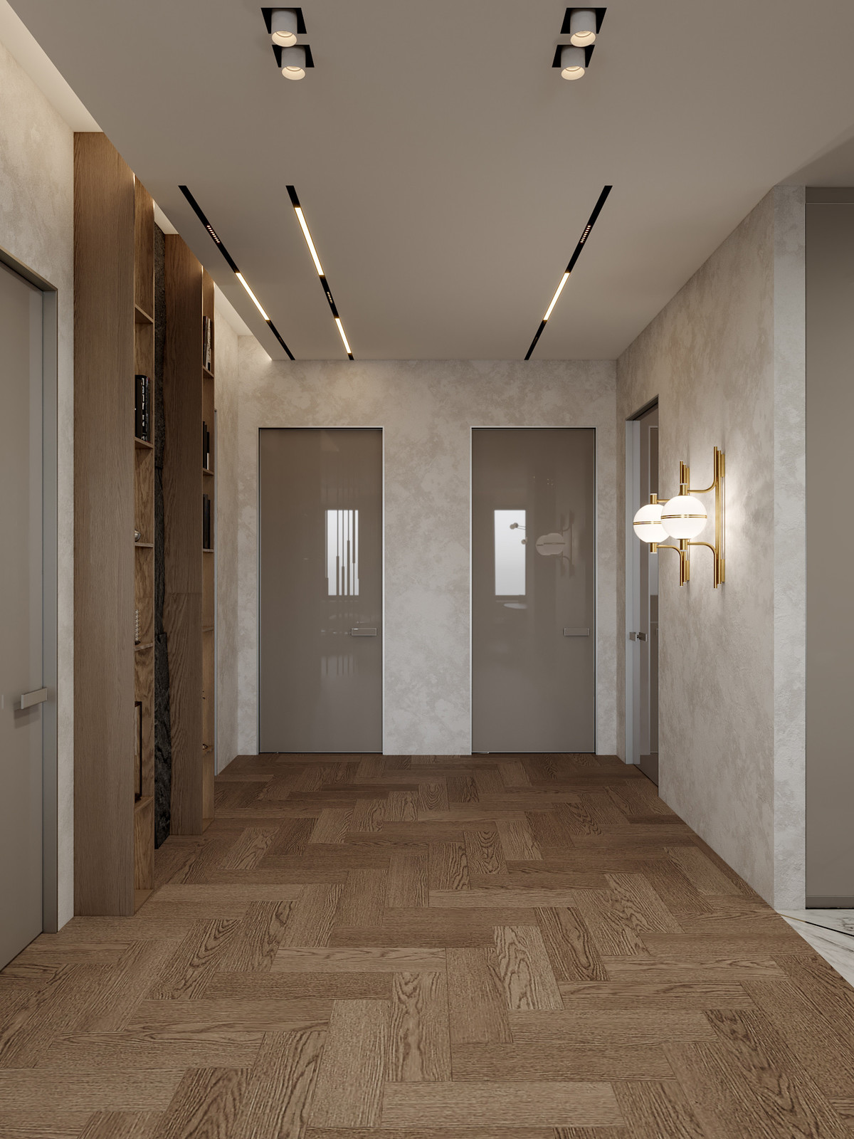 Интерьер с утонченной натурой, Санкт-Петербург, Россия.