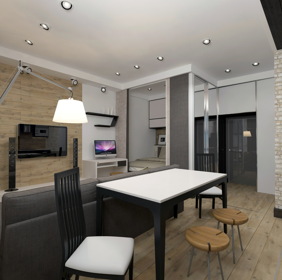 Обложка проекта: Проект квартиры-студии