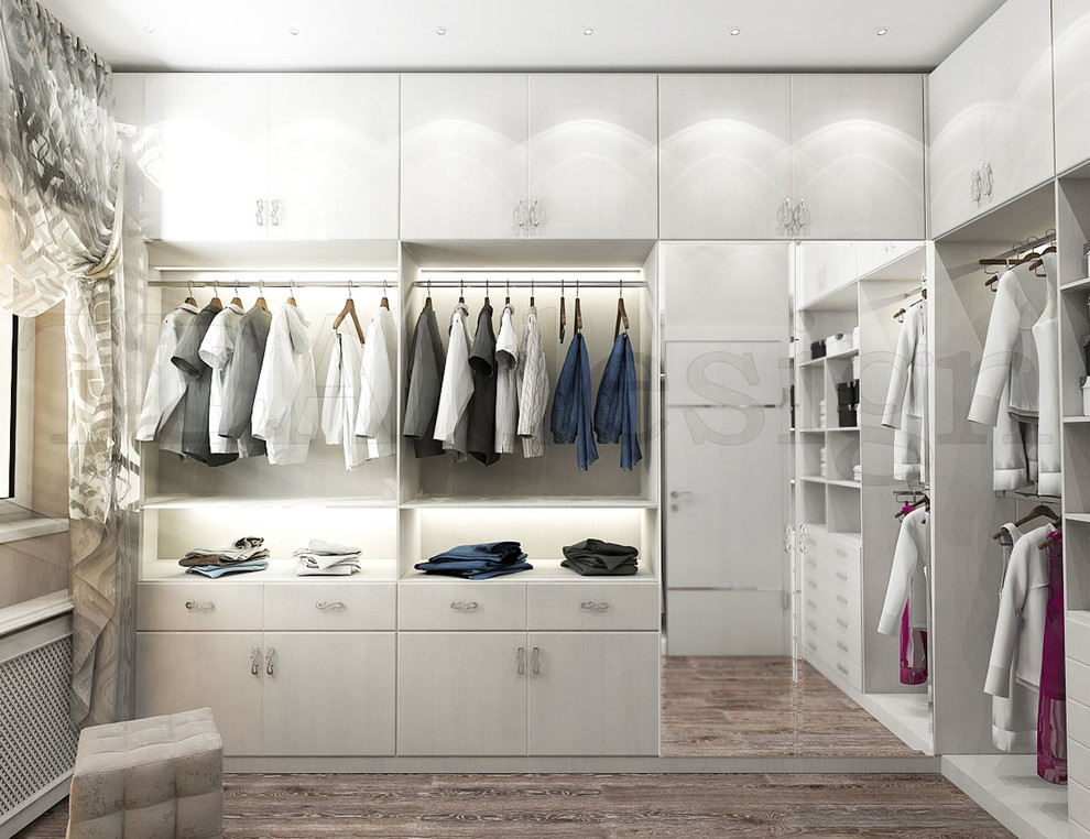 Минимализм хозяйской спальни