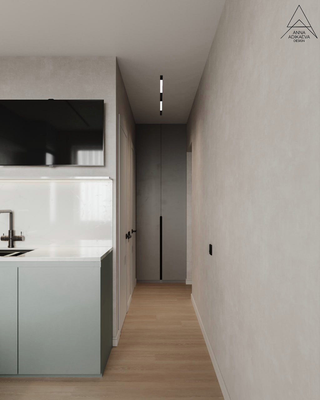 Дизайн проект на улице Коктебельская