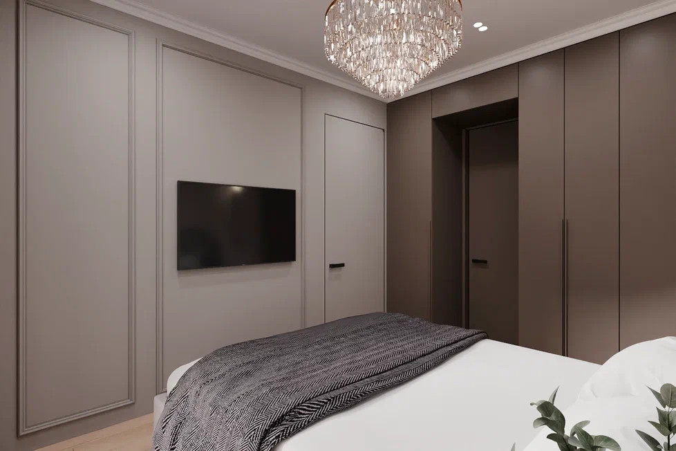 Комфортная квартира в стиле неокласика