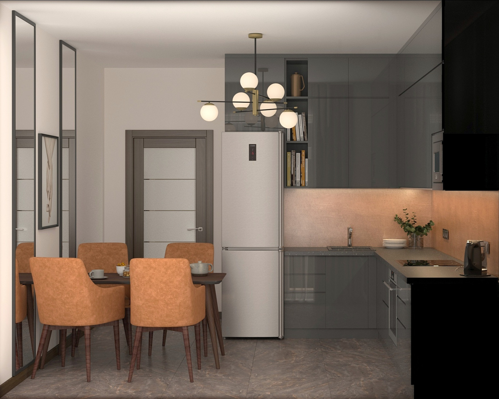 Минимализм с ореховым вкусом