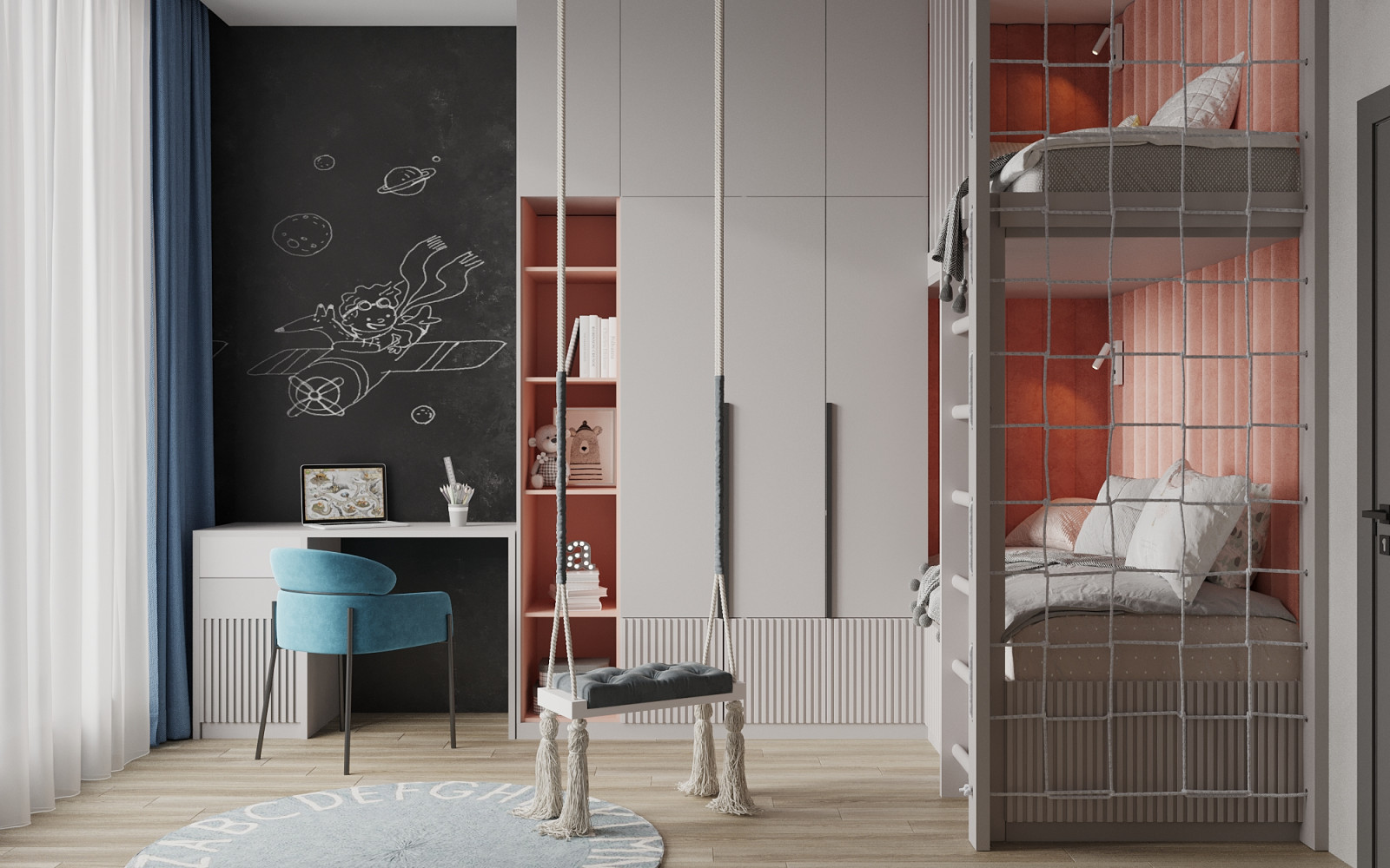 Дизайн 2к квартиры в ЖК Светлана